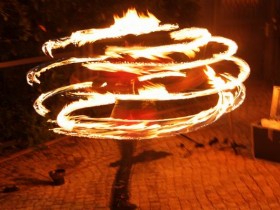 Feuershow Schlangenshow Robaria aus Thüringen